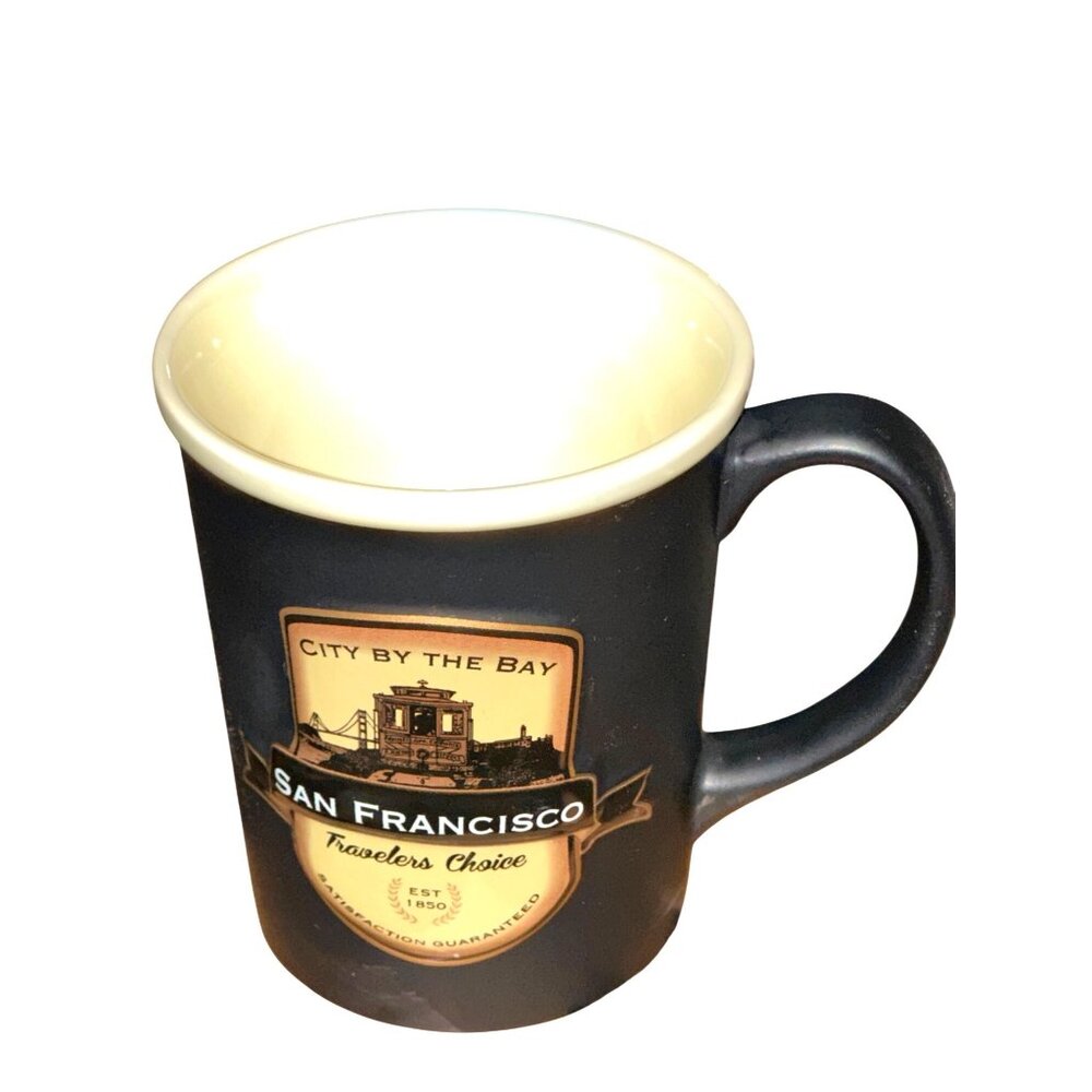 San Francisco City By The Bay Ceramic Mug Travelers Choice Souvenir Collectibles - Picture 9 of 9